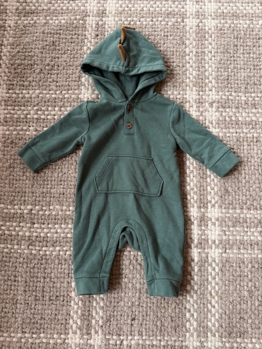 Baby boy 0-3 month dinosaur romper